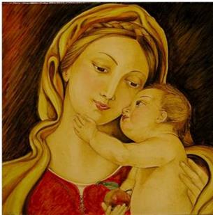 Madonna con Bambino Pompeo Batoni